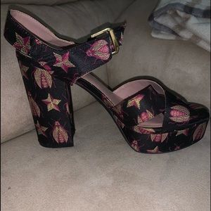 Heels size 10 block heels by Circus brand new never worn